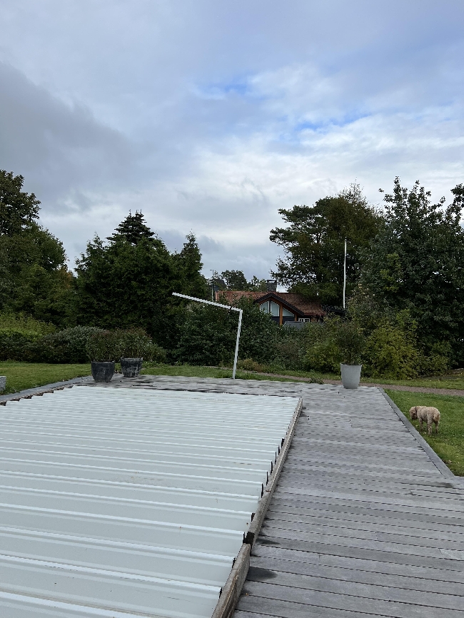 Bære stålplater av basseng