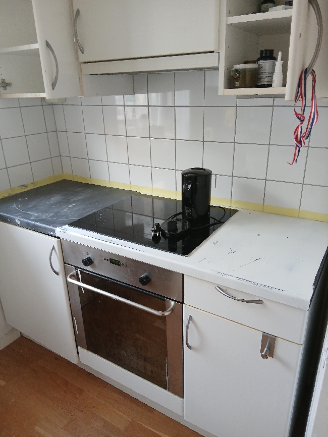 Fuging av kjøkkenbenk