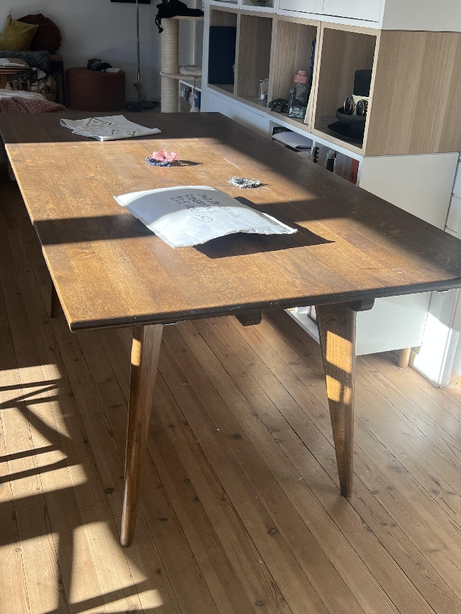 Flytte bord og spisesofa