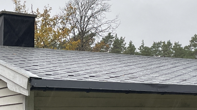 Tetting av lekkasje i takbelegg(shingel)