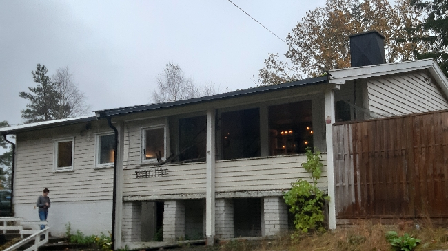 Tetting av lekkasje i takbelegg(shingel)