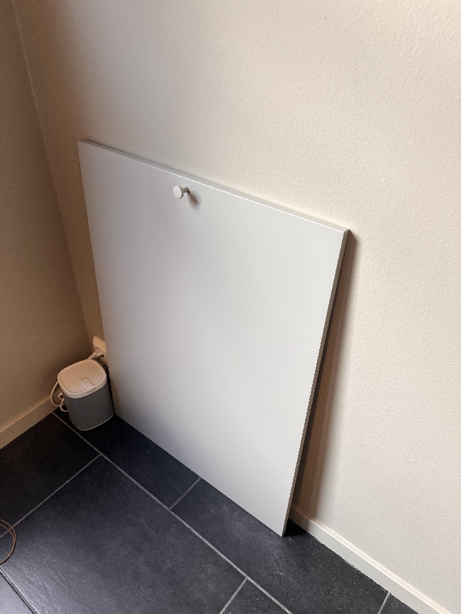 Feste front til oppvaskmaskin