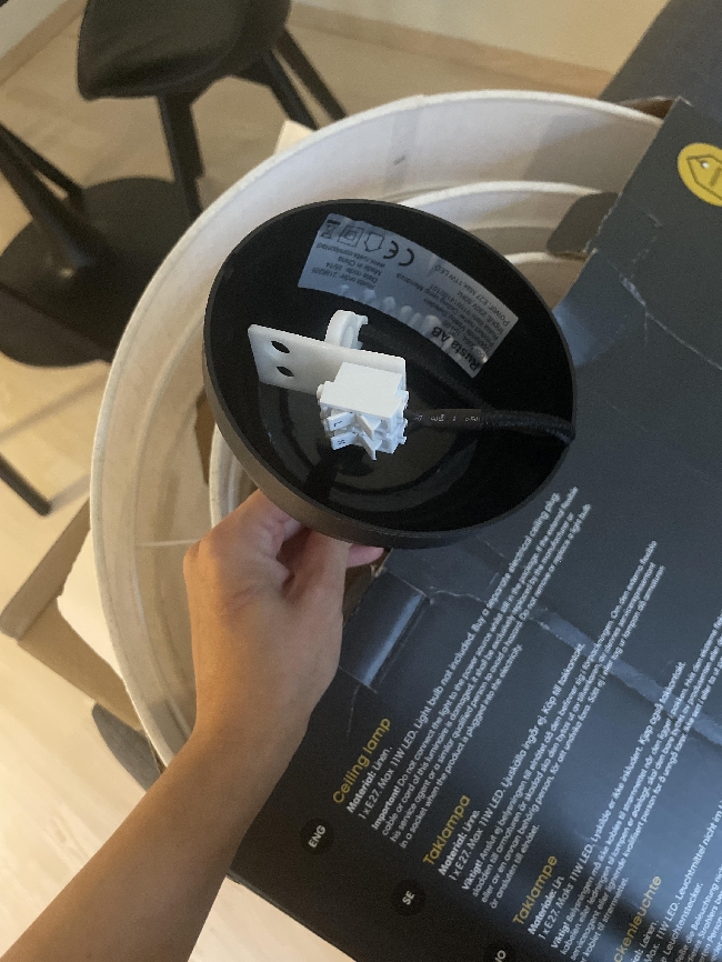 Trenger hjelp med taklampe