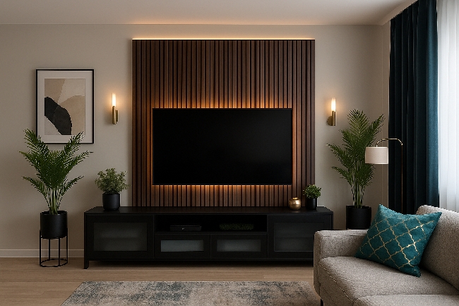 Need to fix akkousticpanel/spilleveg in the house