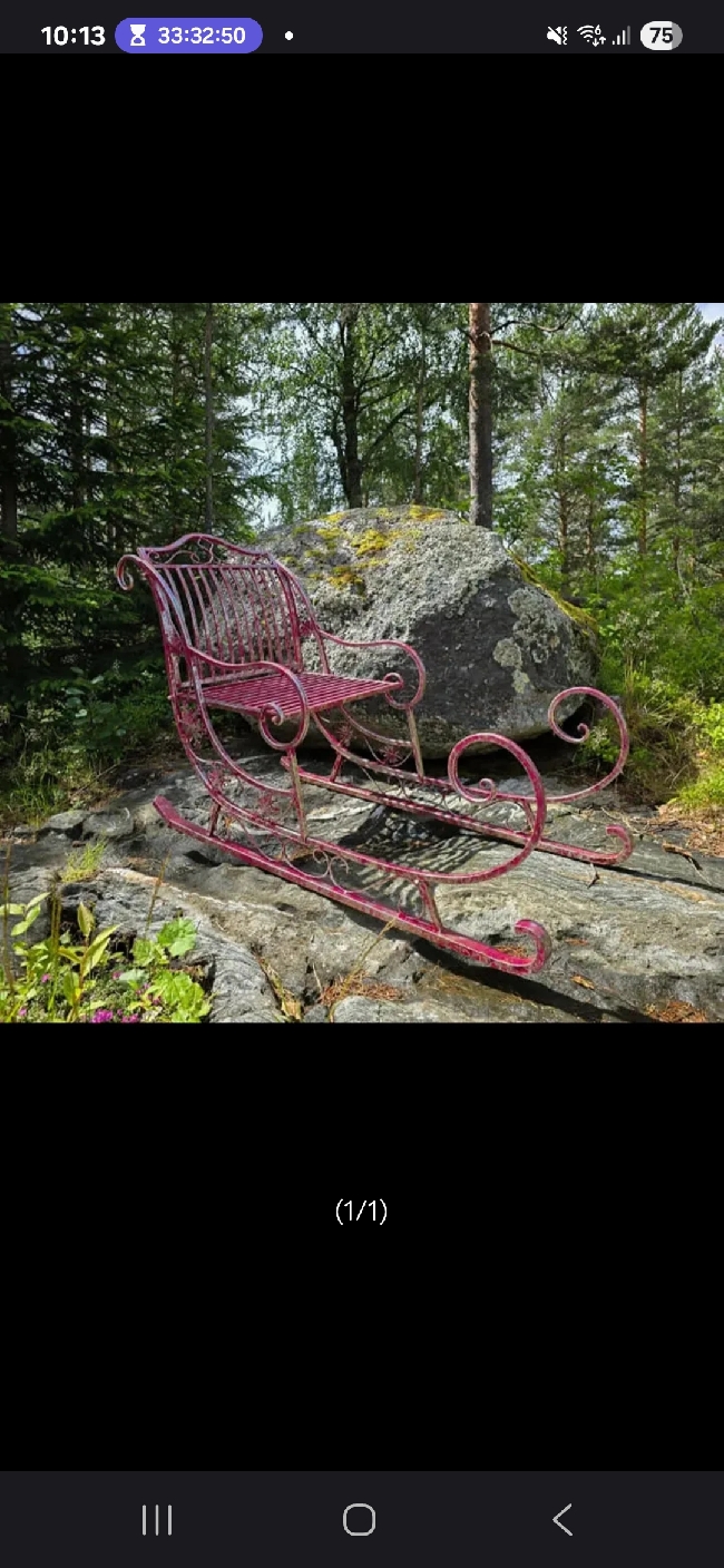 Transport av en slede