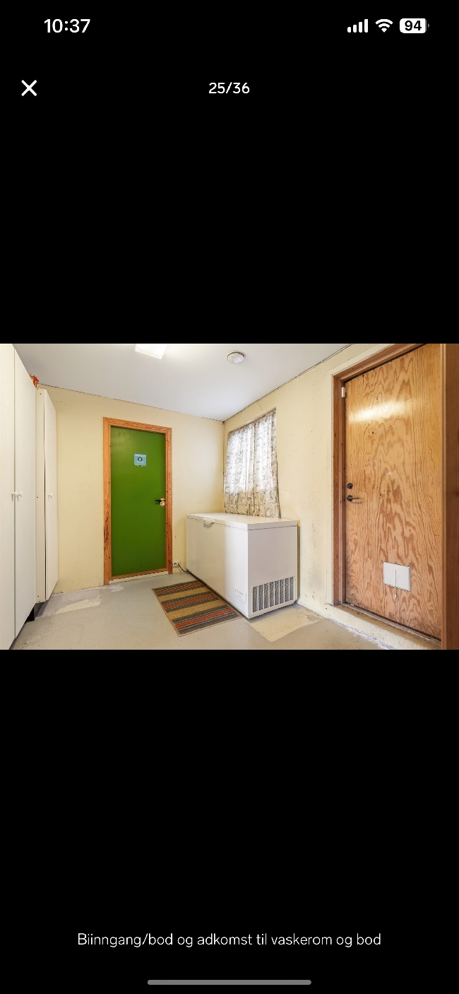 Hus med behov for renovering