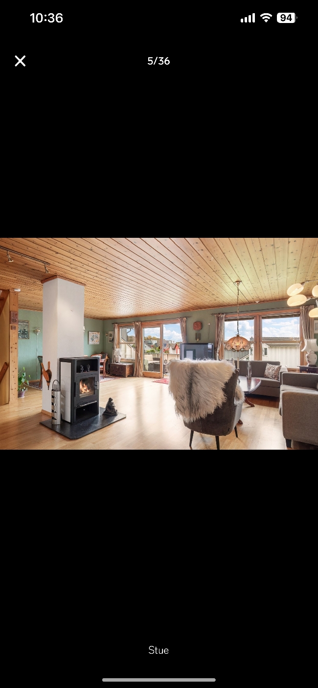 Hus med behov for renovering