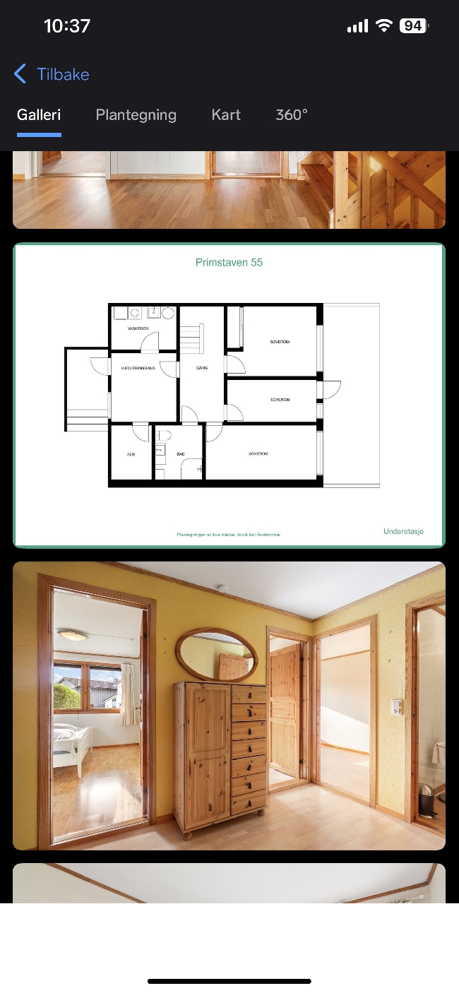 Hus med behov for renovering