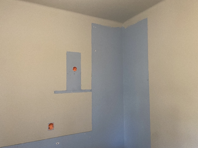 Fikse opp vegg (hull, sparkle etc.)