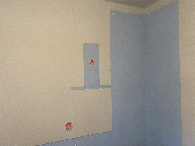 Fikse opp vegg (hull, sparkle etc.)