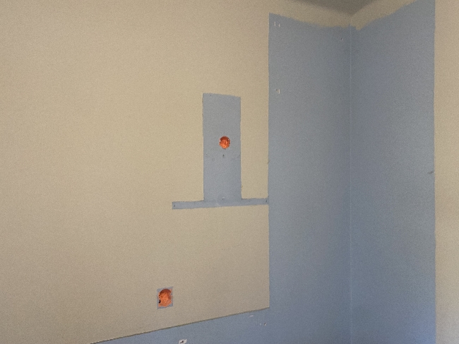 Fikse opp vegg (hull, sparkle etc.)