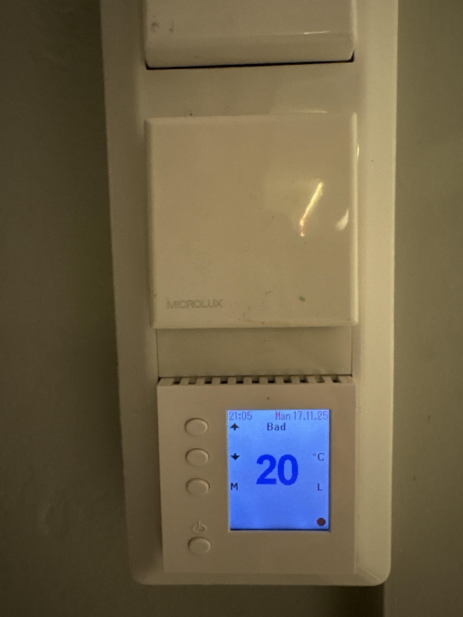 Skifte dimmer til spotter på bad