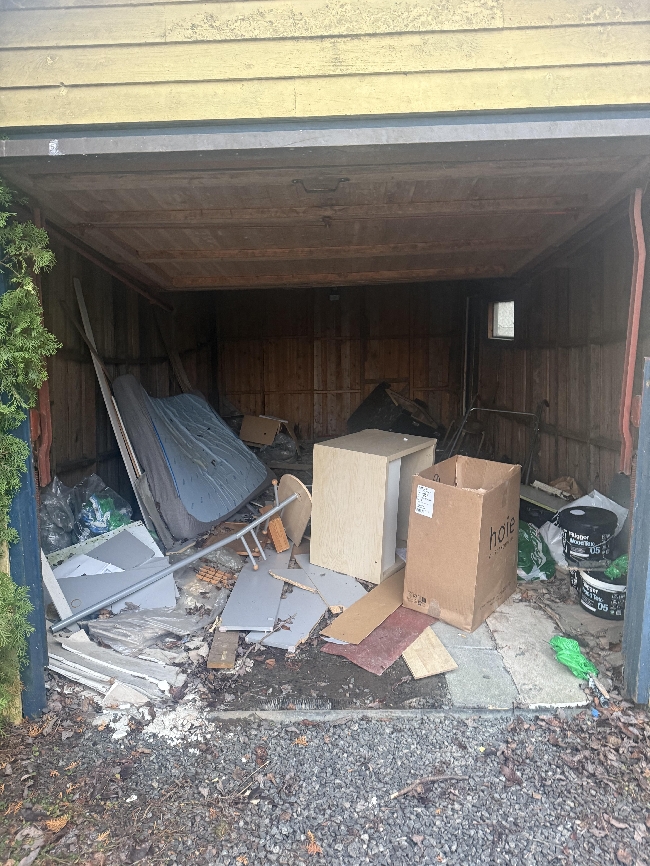 Fjerne søppel - bortkjøring