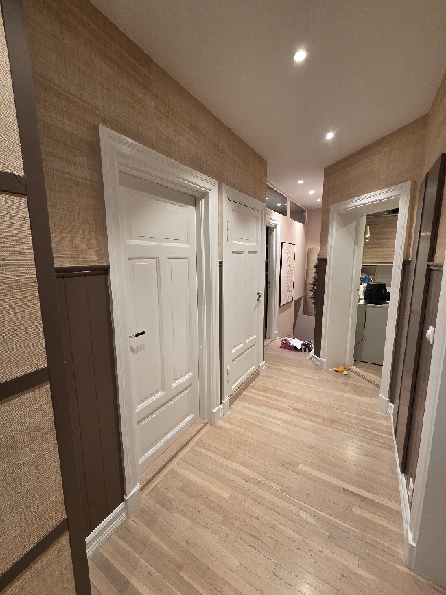 Maling og gips til stue + hall + kjeller