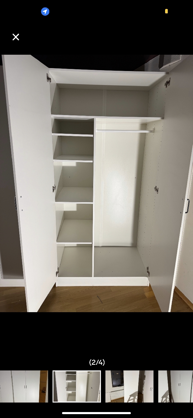 Hente klesskap fra Finn