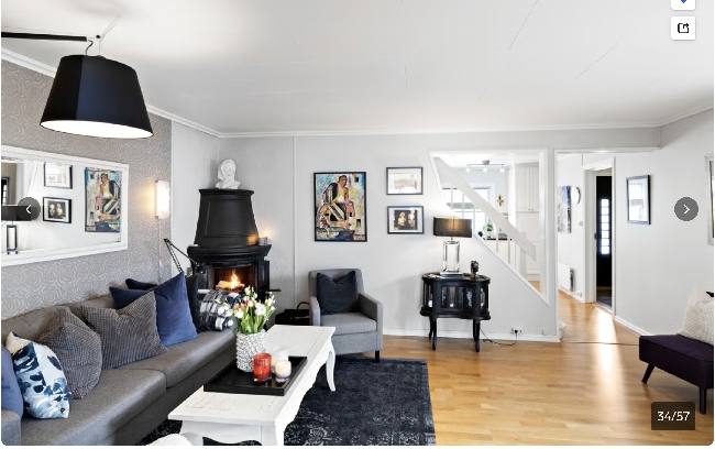 Lett oppussing i bolig – Male stue og rive bad (Stavern).