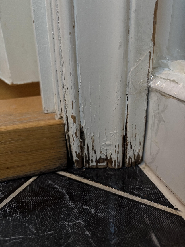 Utskifte av dørlist