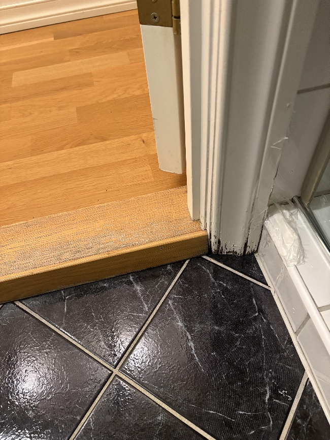 Utskifte av dørlist