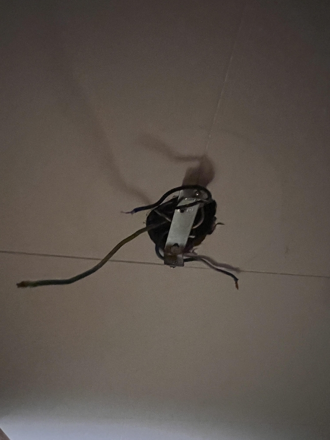 Montering av taklampe