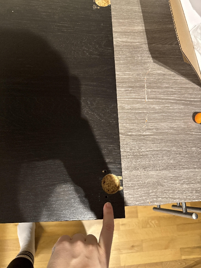 Kutte dør og flytte «hullet» til feste