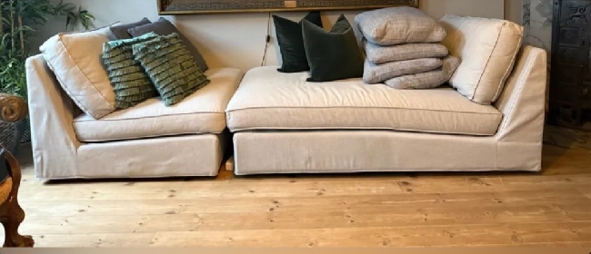 Hente og levere sofa