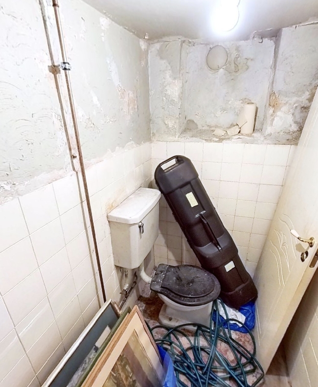 Oppgradering av rør og membran etc på kjellerbad