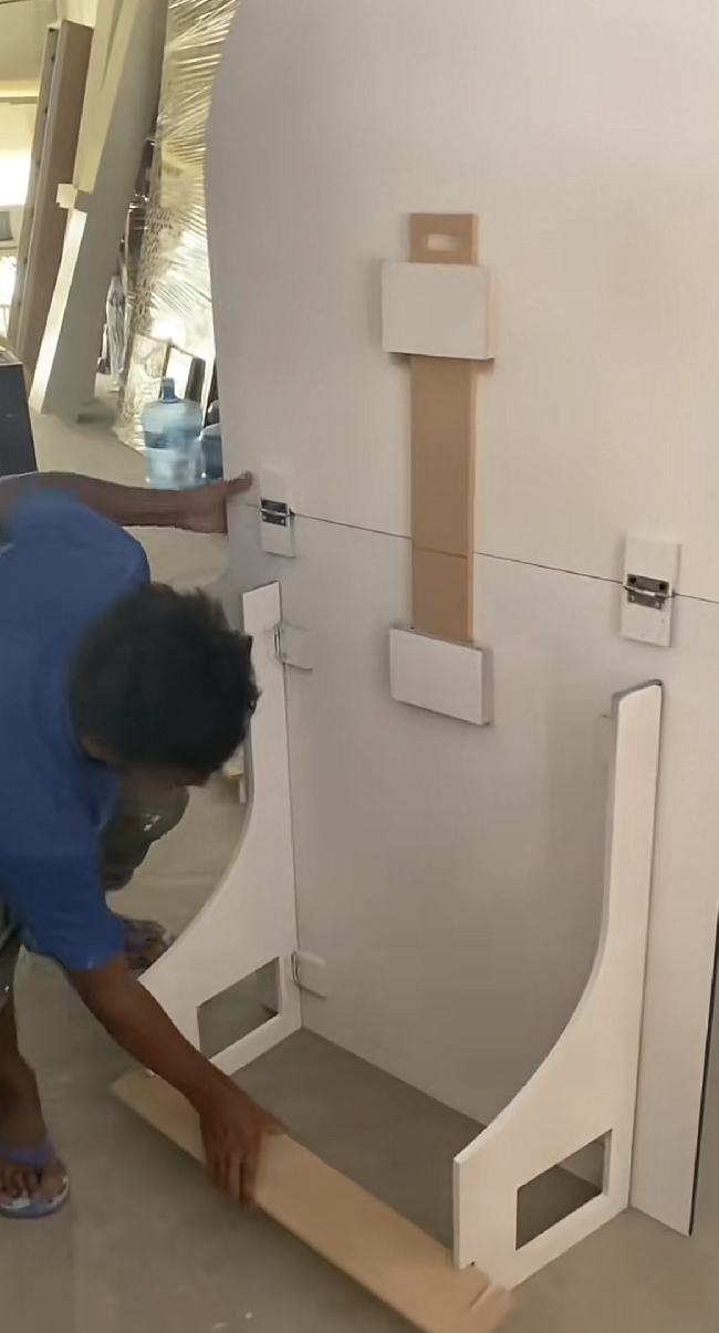 Lage sammenleggbar buevegg