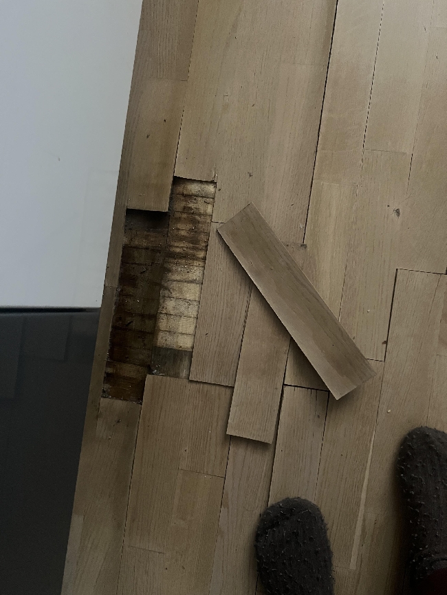 Tømrer / parkettlegger – reparasjon av parkett