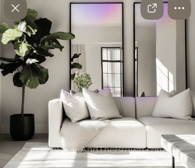 Hjelp med henging av speil og lysekrone