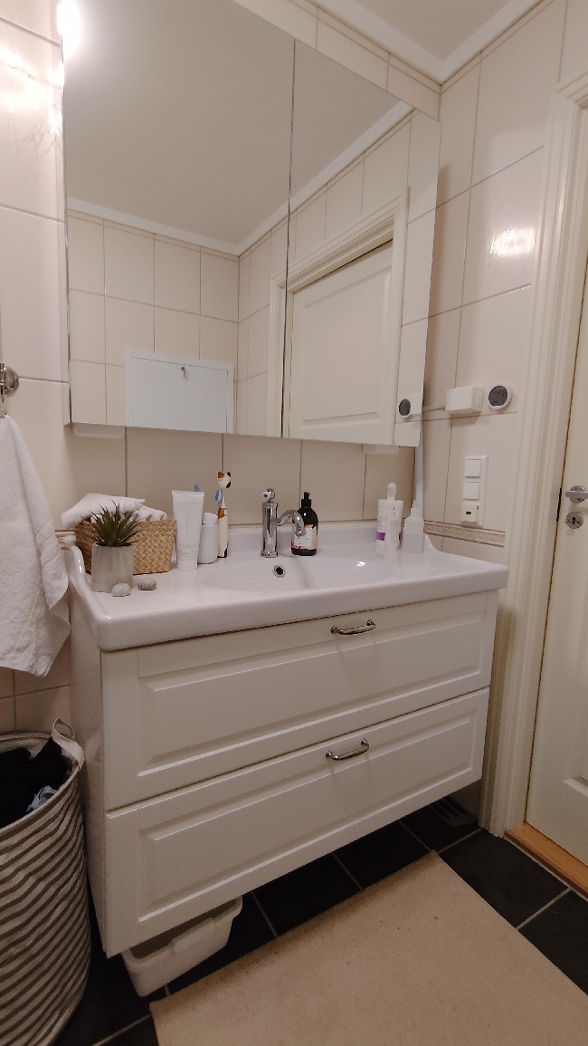 Mikrosement på badet