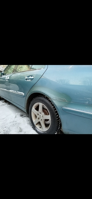 Fikse hjulbuer på en fin MB E klasse