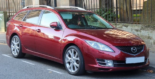 Enkel små repr. etter EU kontroll på Mazda 6 2012 i Østfold.