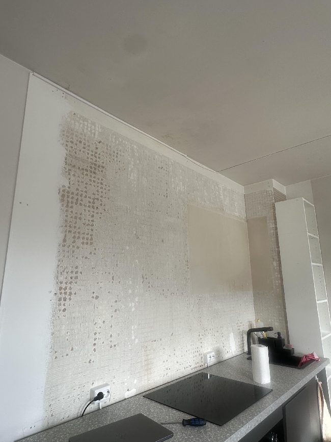 Feste gipsplater og sparkle