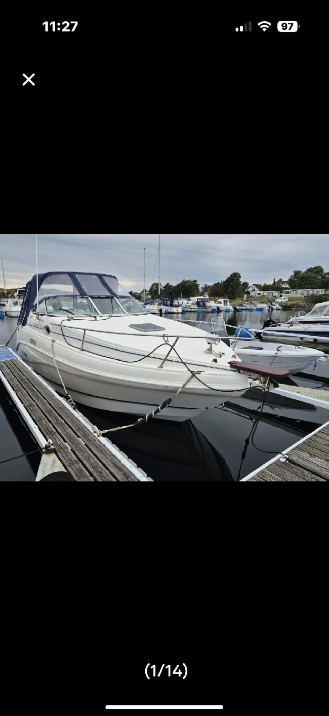 Rinker 242Fiesta Vee rens og Polering.