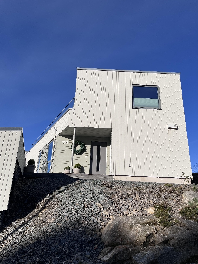 Fasadevask enebolig 2 etg (ca 7 m høy)