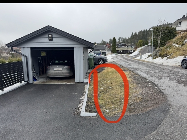 Jord 1m3  levering til Rælingen