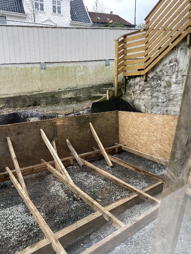 Fortsette arbeidet med å bygge bod