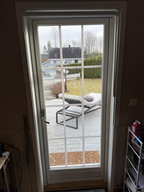 Bytte ut balkongdør