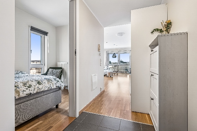 Vaskehjelp i en 40m^2 leilighet