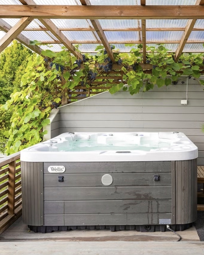 Jacuzzi som skal bli bært ca 50m