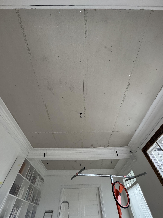 Sparkle tak i 22 kvm rom klart for maling