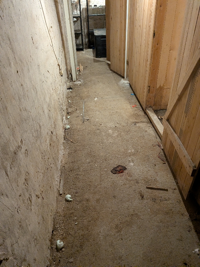 Soping og støvsuging av Grovkjeller