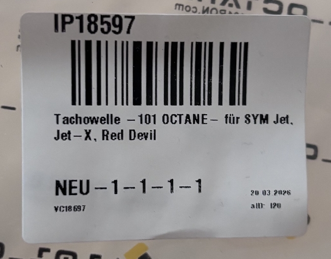 Bytte av speedometervaier på Sym Jet4