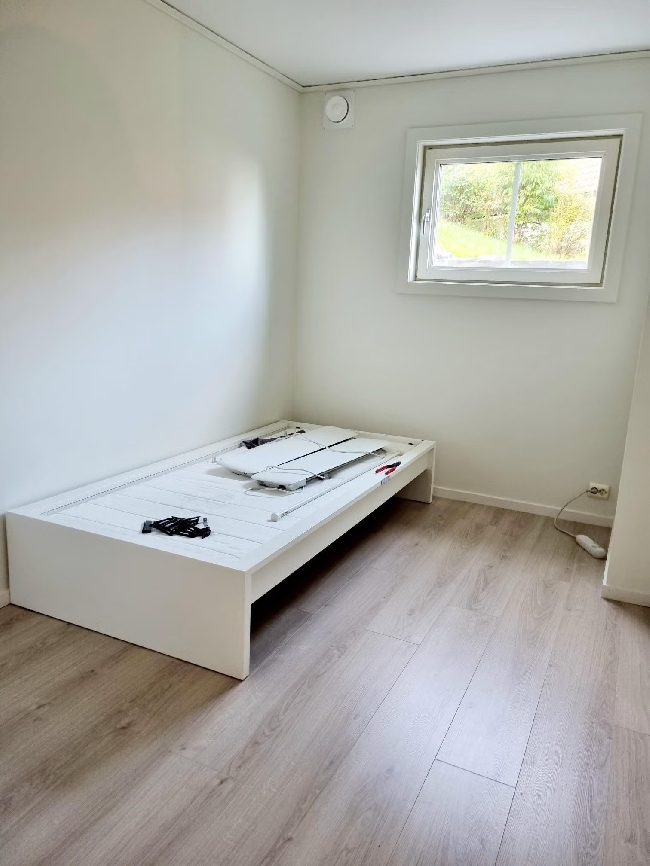 Maling av leilighet (40 kvm) etter luktfjerning / overflatebehandling