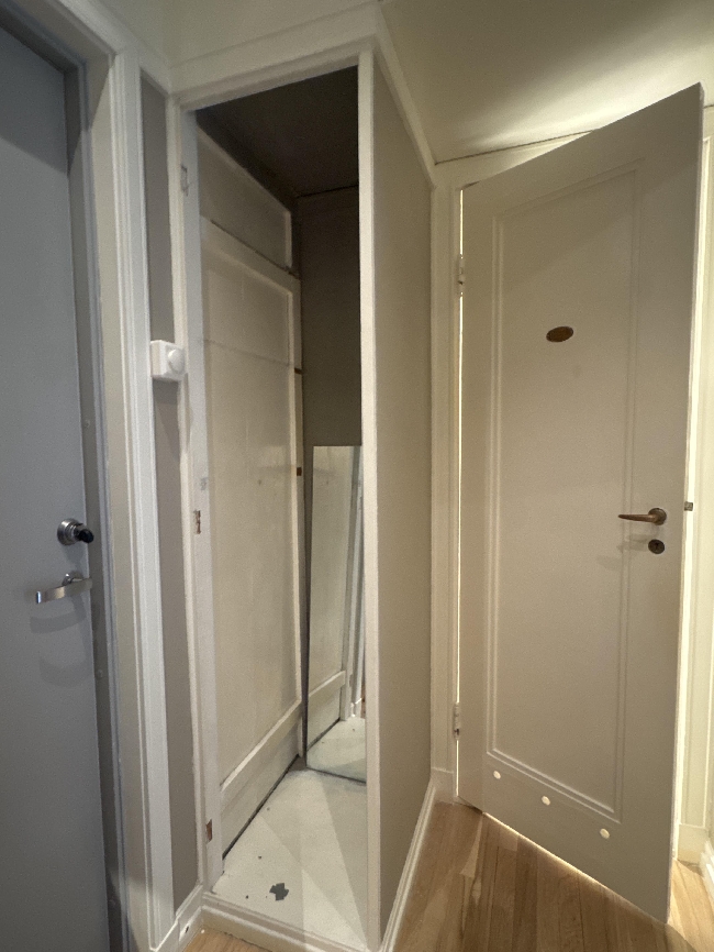 Montering av skapdører