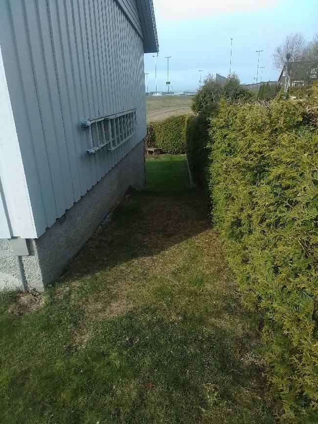 Grave ut ca 4x4m i 25cm dybde