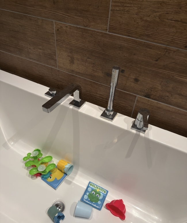 Småjusteringer på bad