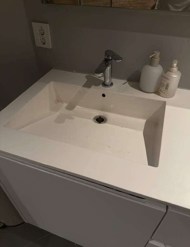 Småjusteringer på bad