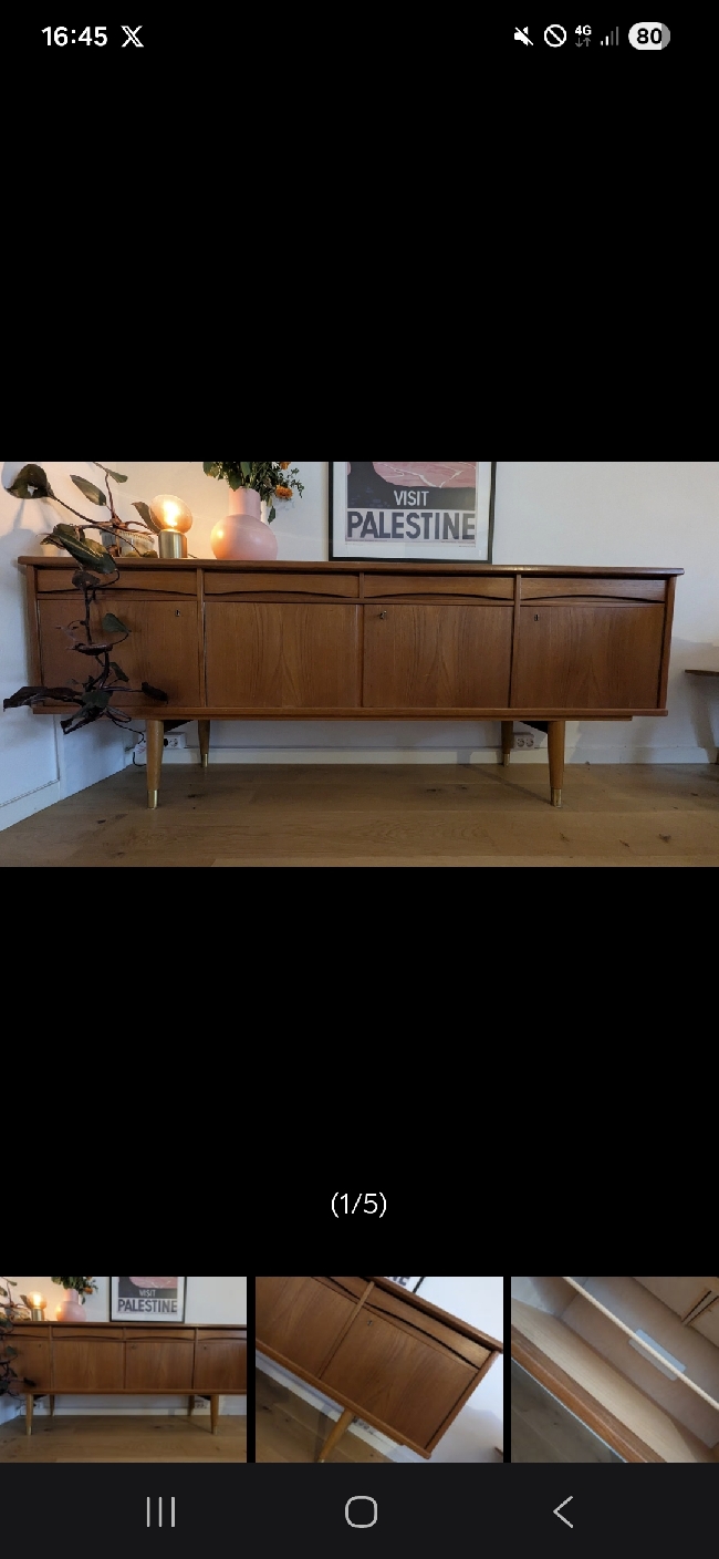 Transport 205cm tv benk