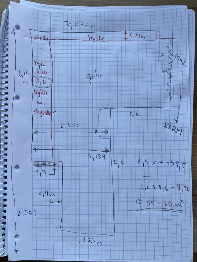 Montering furugulv 2 etasje bolig